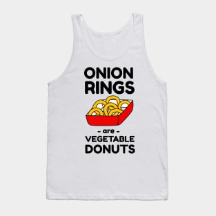 Onion rings vegetable donuts Tank Top